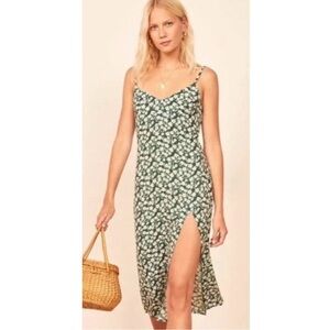 Reformation Crimini Floral Slip Midi Dress 2